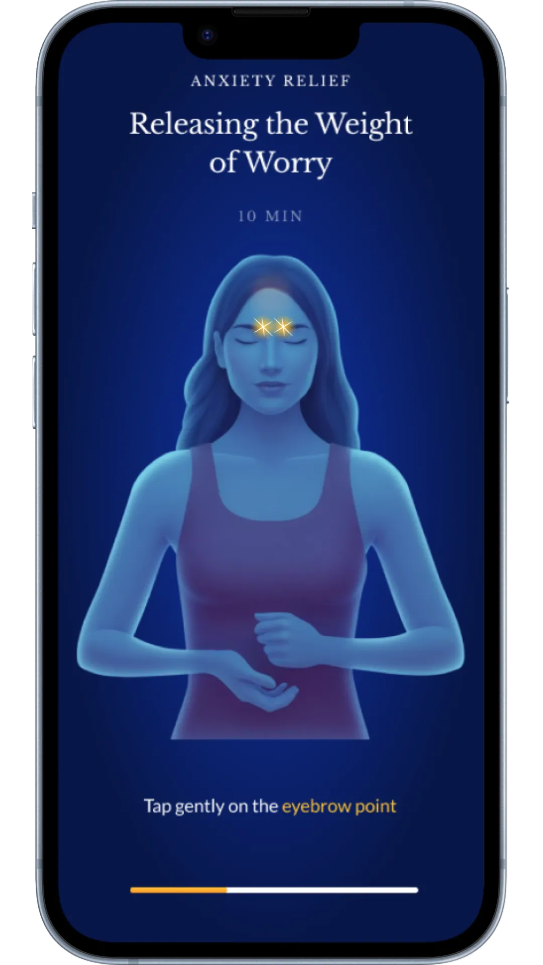 NeuroTap App - Releasing the Weight of Worry