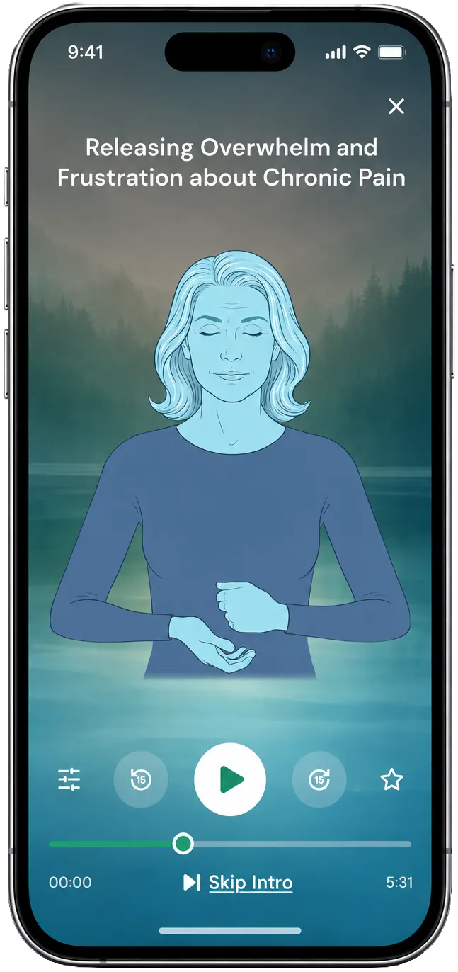 NeuroTap App - Releasing Overwhelm and Frustration about Chronic Pain
